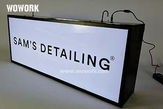 printed light box