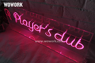 neon sign box