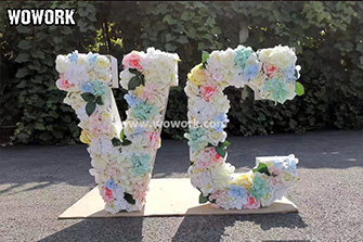  floral letters-24inch