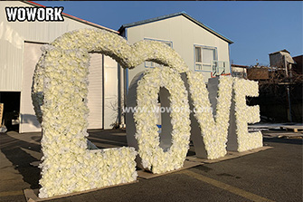 floral letters-1.5m