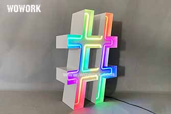 App marquee neon light-#-1.2m