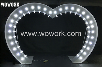 wedding arch-turbo bulb-2.4m*3.7m